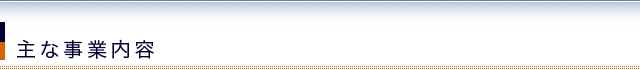 主な事業内容